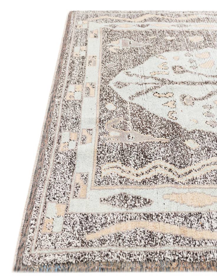 Detail image of  8' 1 x 10' 4  Hand Knotted Moroccan Wool Rug