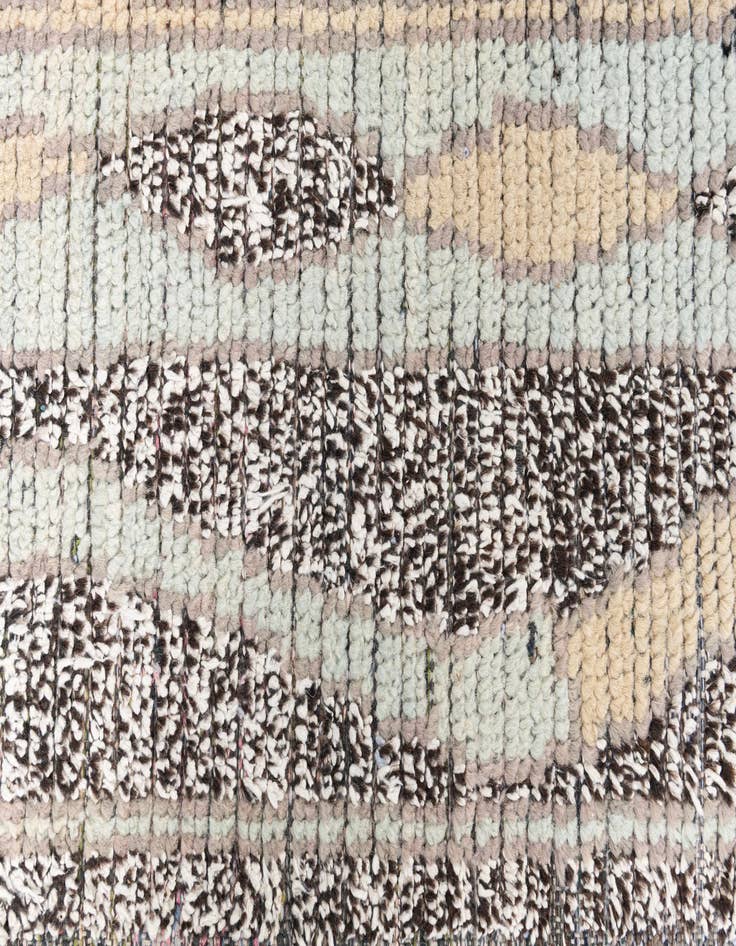 Detail image of  8' 1 x 10' 4  Hand Knotted Moroccan Wool Rug