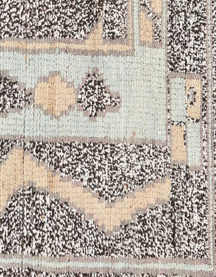 Detail image of  8' 1 x 10' 4  Hand Knotted Moroccan Wool Rug