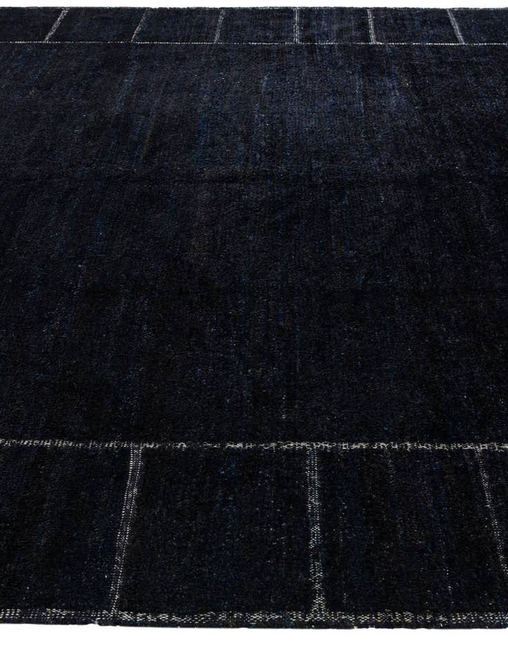 Detail image of  9' 5 x 12'  Hand Knotted Moroccan Wool Rug