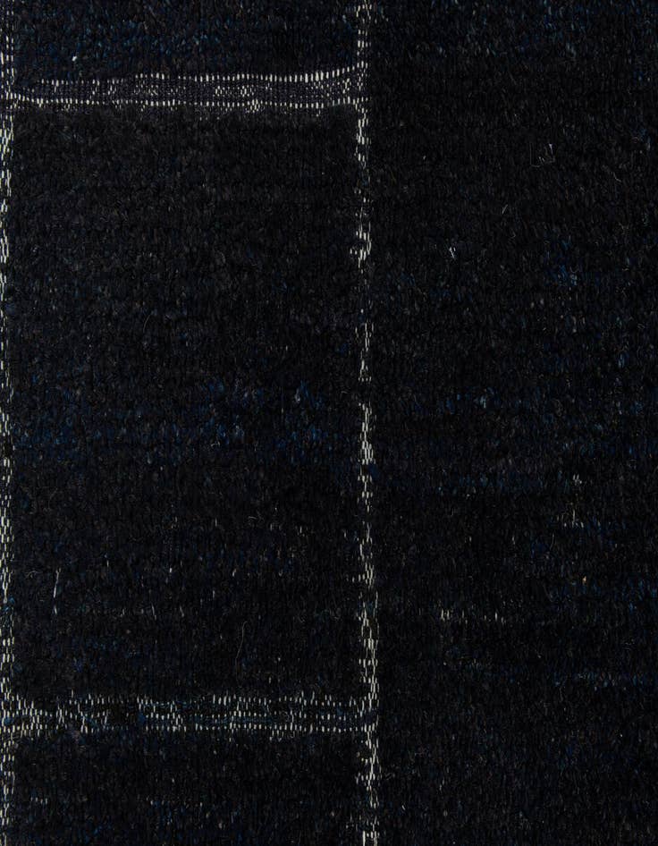 Detail image of  9' 5 x 12'  Hand Knotted Moroccan Wool Rug