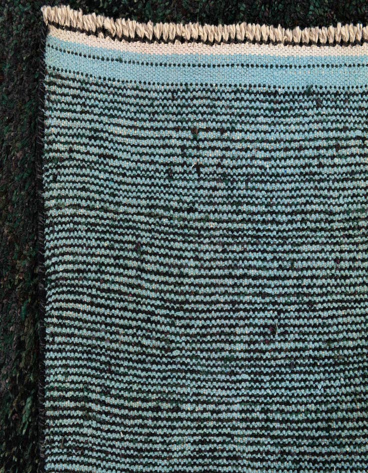 Detail image of  8' x 10' 7  Hand Knotted Moroccan Wool Rug