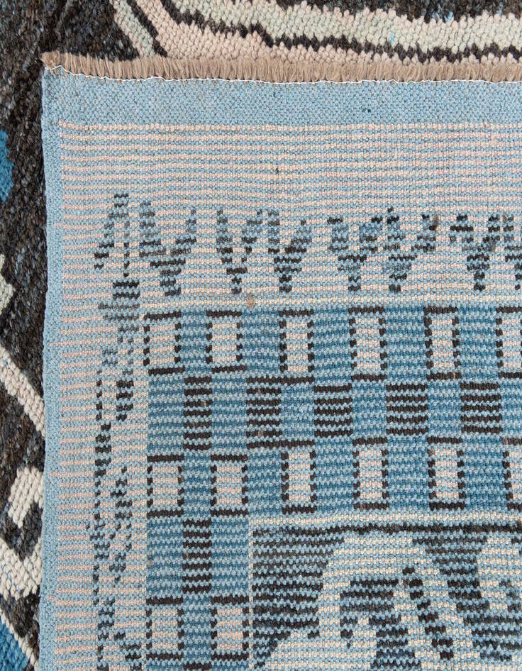 Detail image of  9' 1 x 12' 5  Hand Knotted Moroccan Wool Rug