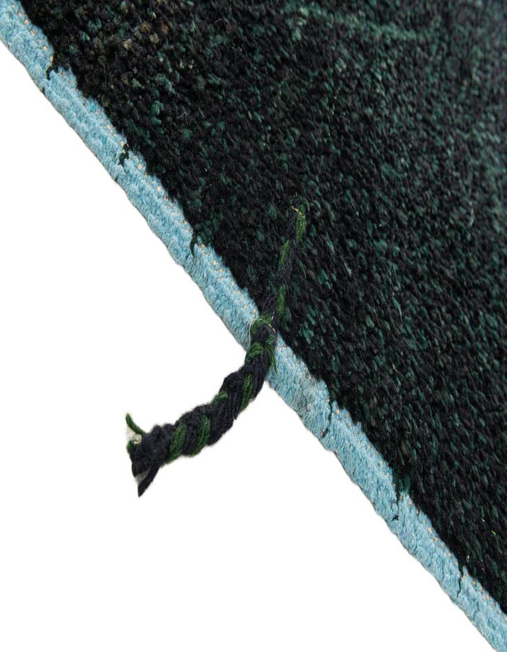 Detail image of  6' 3 x 9' 4  Hand Knotted Moroccan Wool Rug