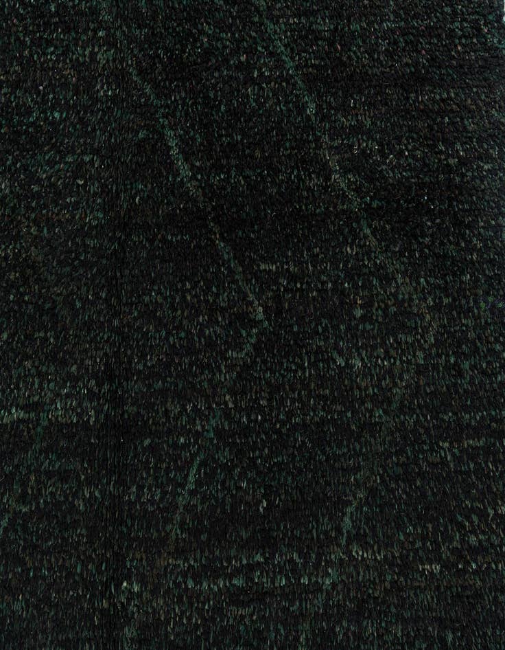 Detail image of  6' 3 x 9' 4  Hand Knotted Moroccan Wool Rug