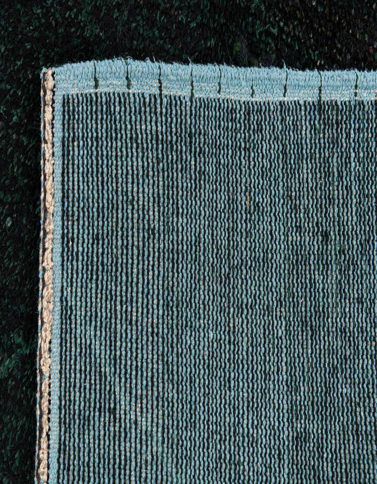 Detail image of  6' 3 x 9' 4  Hand Knotted Moroccan Wool Rug