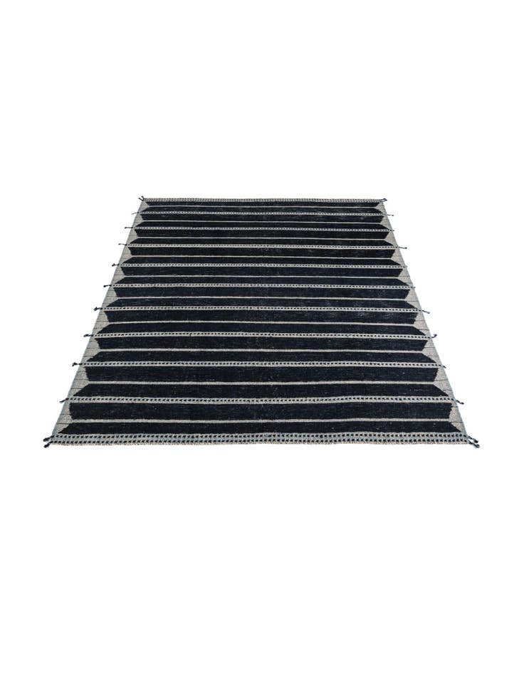 Detail image of  8' 6 x 10'  Hand Knotted Moroccan Wool Rug