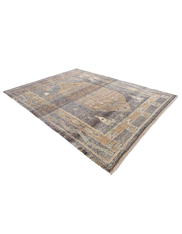 Detail image of  8' x 10' 5  Hand Knotted Moroccan Wool Rug