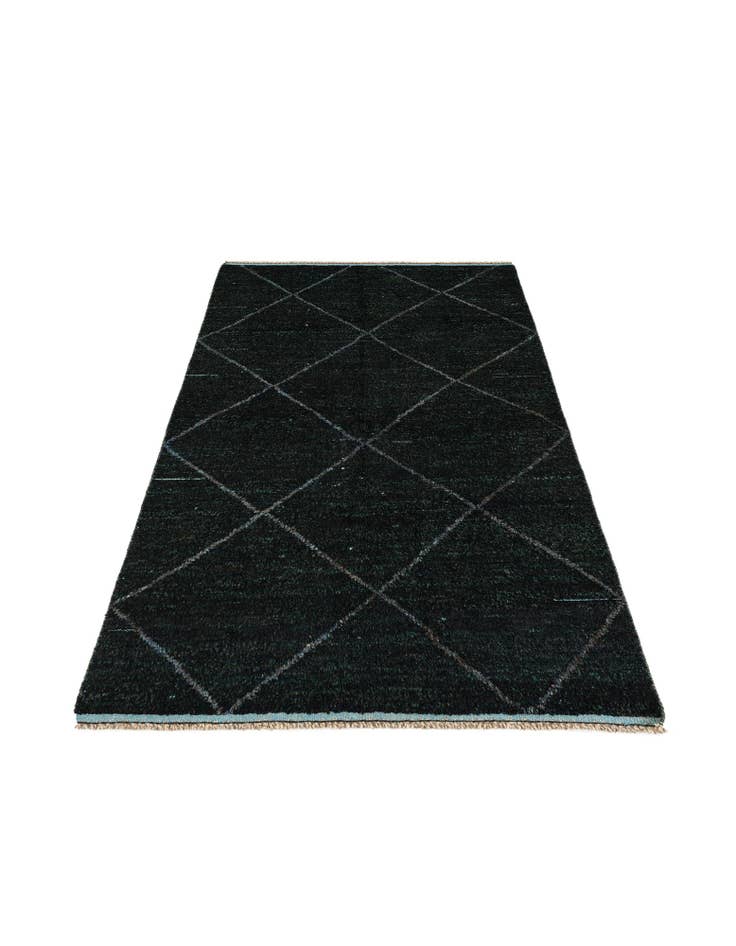 Detail image of  5' x 8' 3  Hand Knotted Moroccan Wool Rug