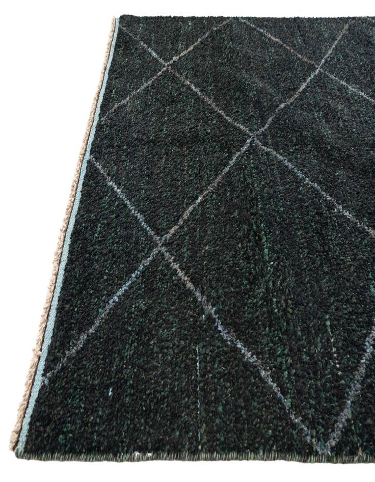 Detail image of  5' x 8' 3  Hand Knotted Moroccan Wool Rug