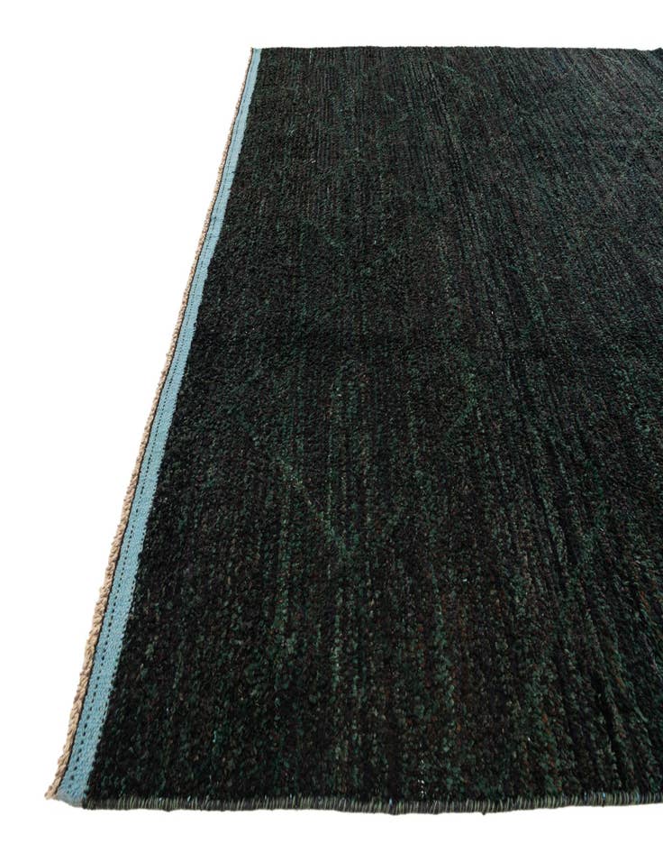 Detail image of  8' x 10' 8  Hand Knotted Moroccan Wool Rug