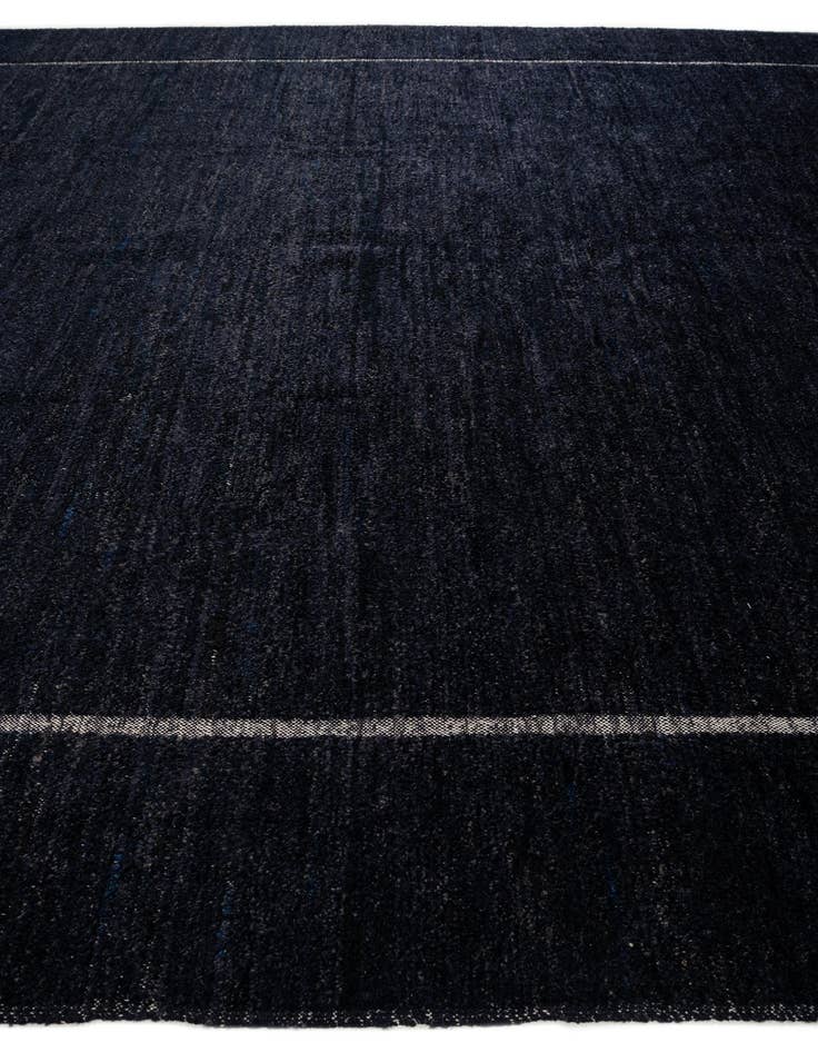 Detail image of  10' 7 x 13' 10  Hand Knotted Moroccan Wool Rug