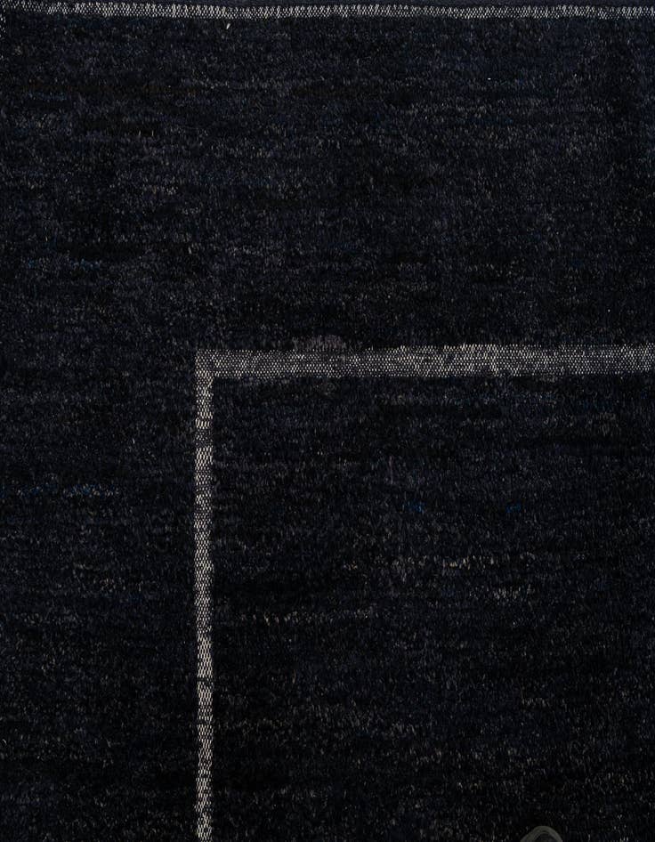 Detail image of  10' 7 x 13' 10  Hand Knotted Moroccan Wool Rug