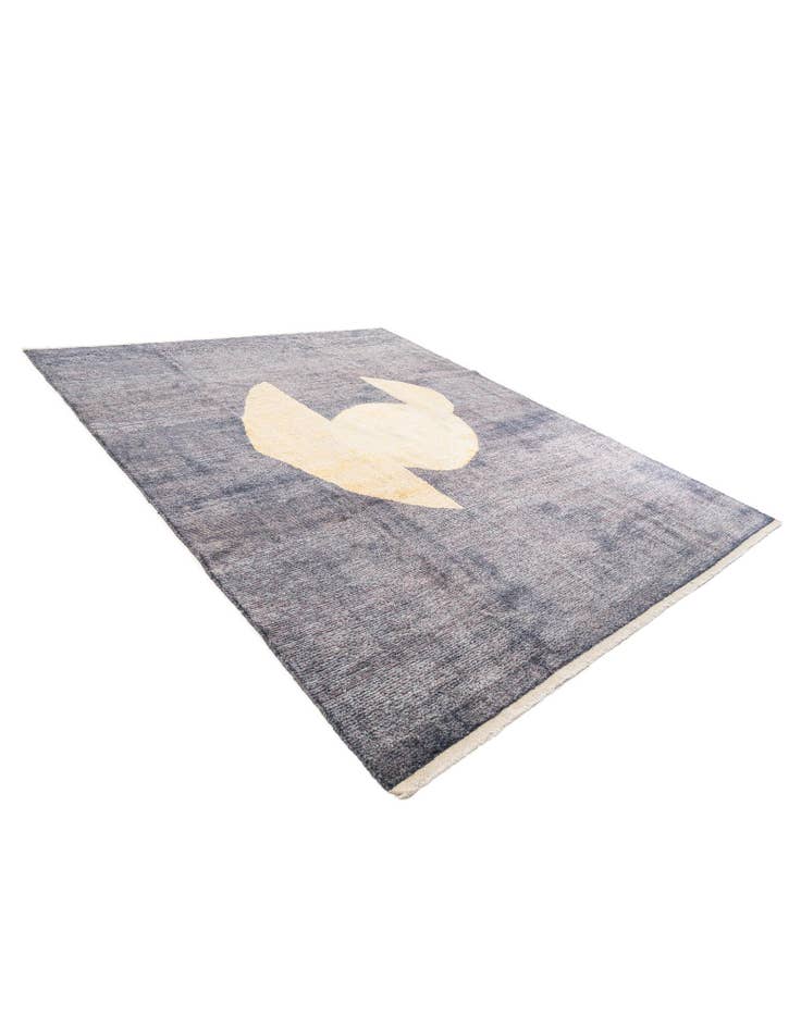 Detail image of  9' 5 x 11' 8  Hand Knotted Moroccan Wool Rug