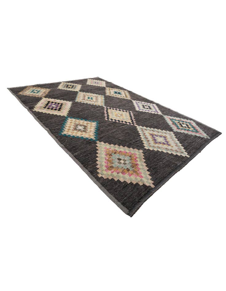 Detail image of  8' 7 x 12' 3  Hand Knotted Moroccan Wool Rug