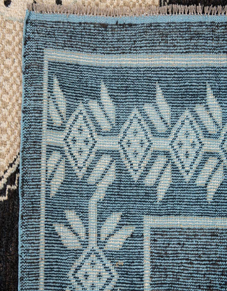 Detail image of 11' 10 x 15' Hand Knotted Moroccan Wool Rug
