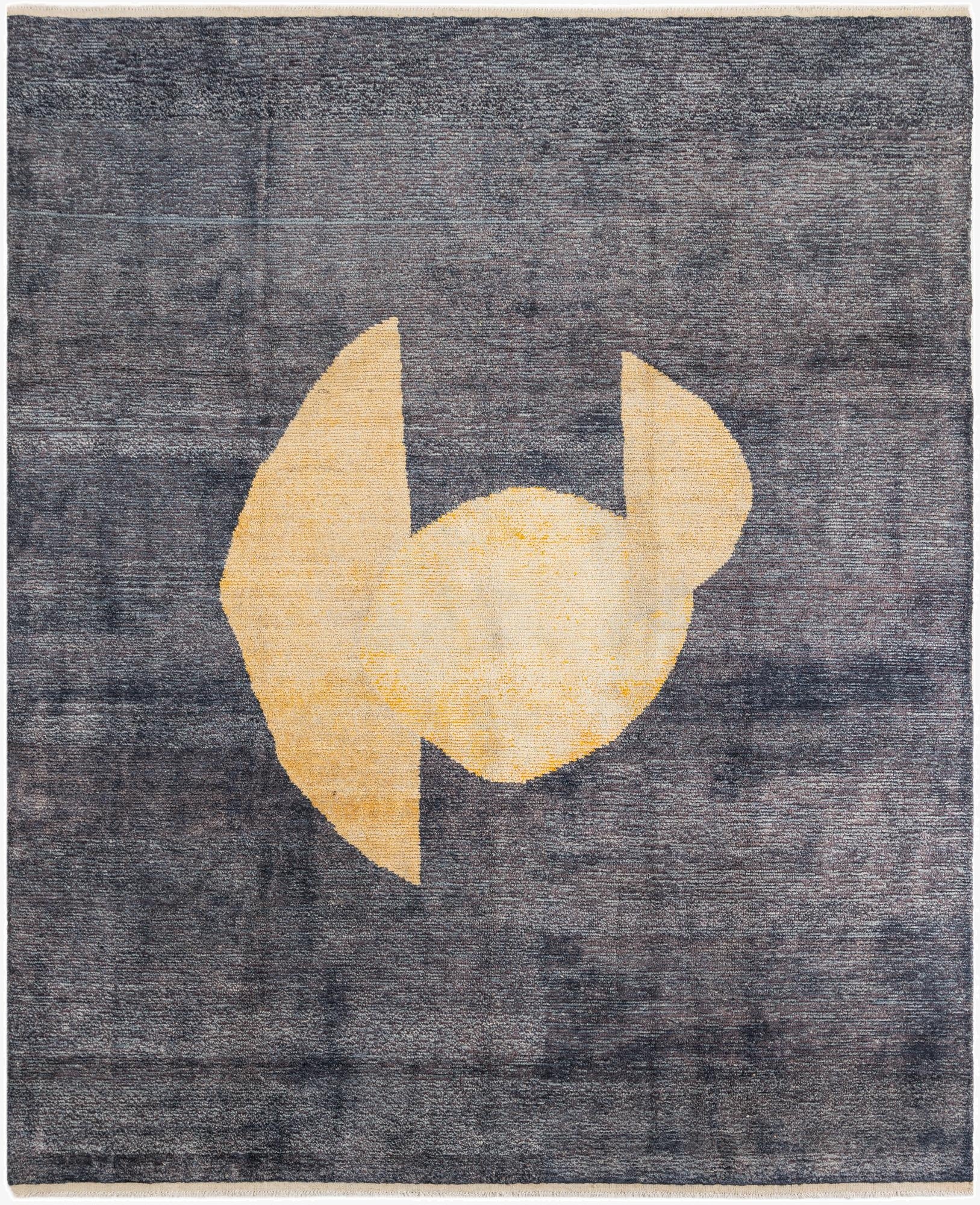  9' 5 x 11' 8  Hand Knotted Moroccan Wool Rug