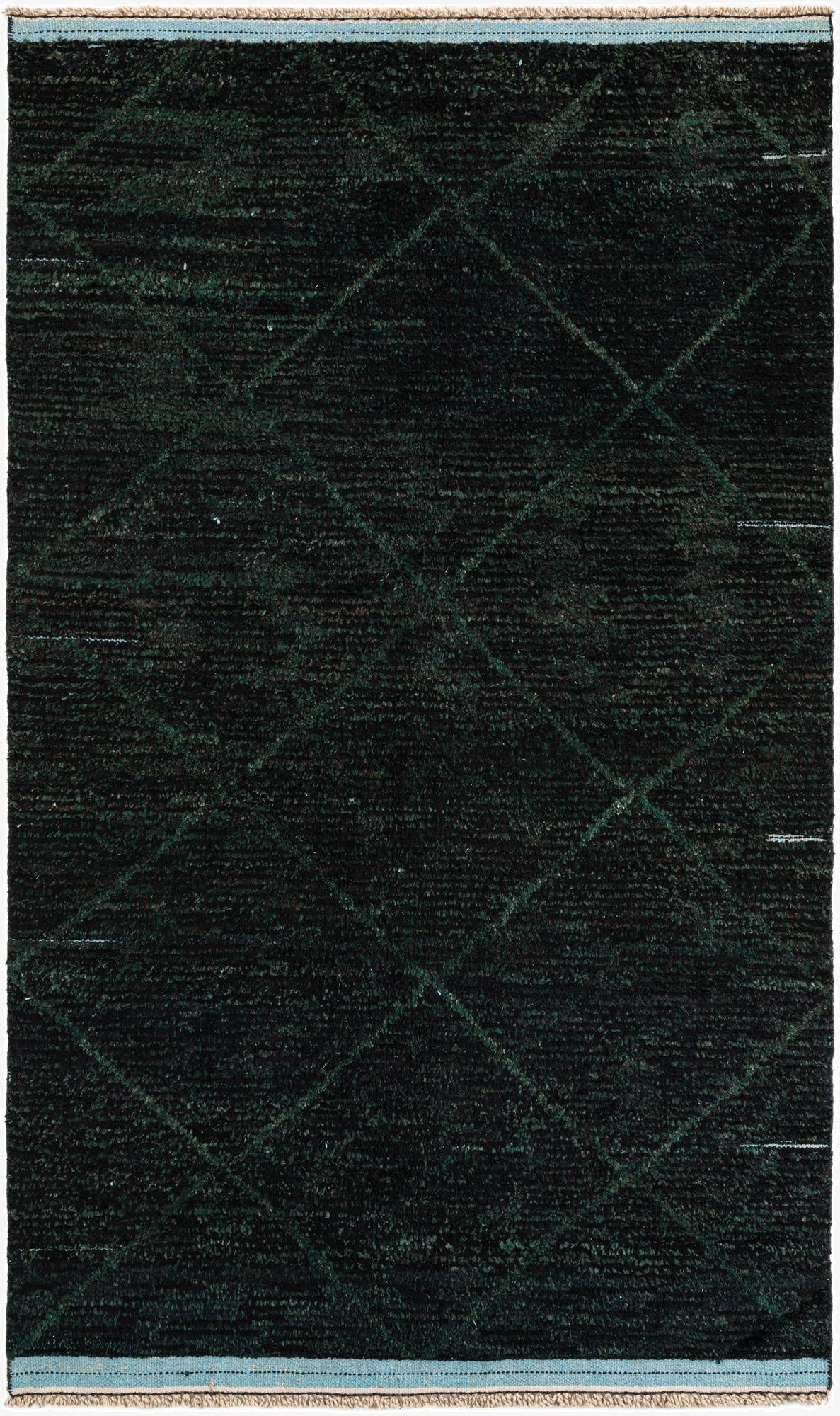  5' x 8' 4  Hand Knotted Moroccan Wool Rug