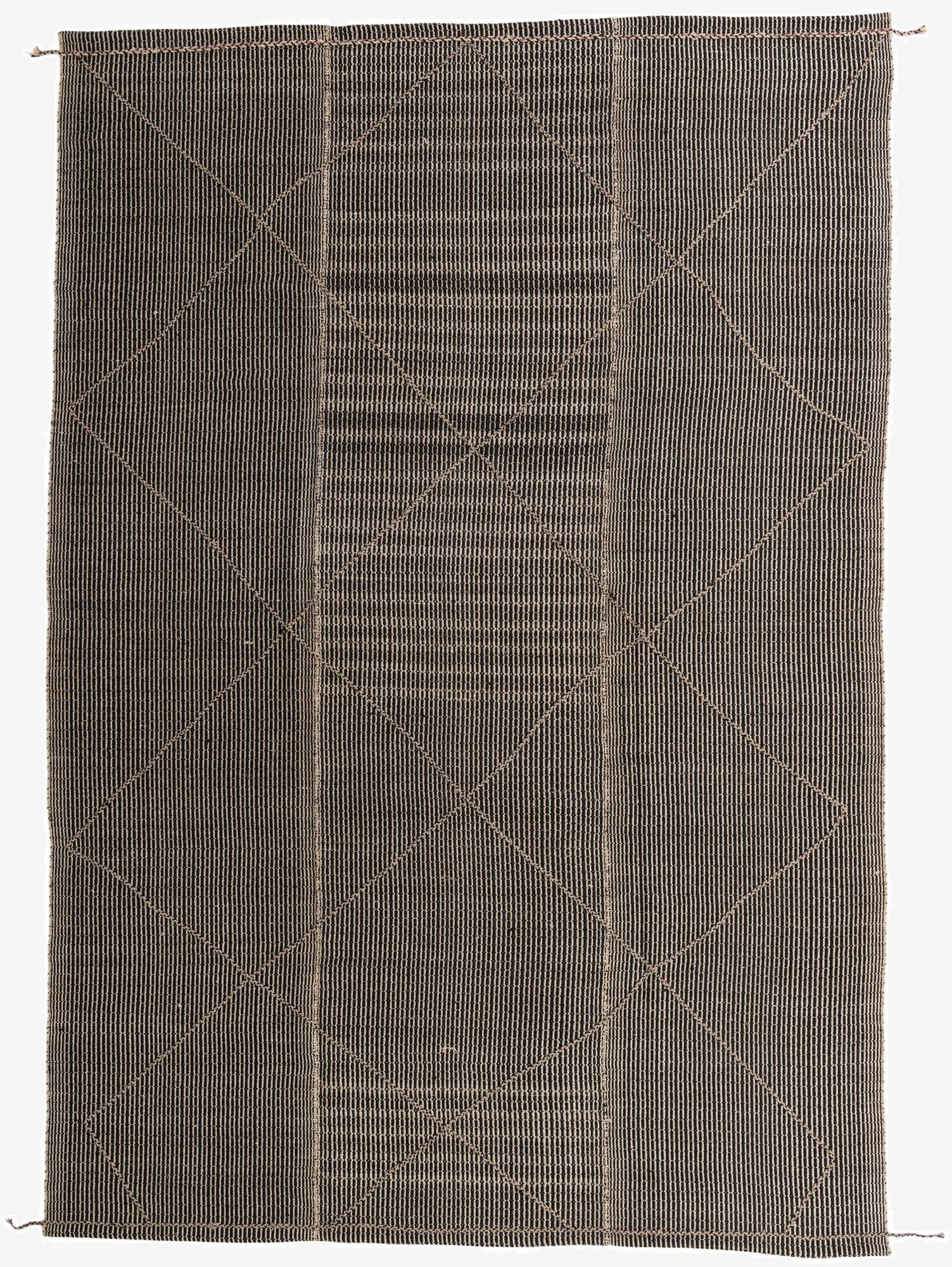  9' 9 x 14' 2  Hand Knotted Moroccan Wool Rug
