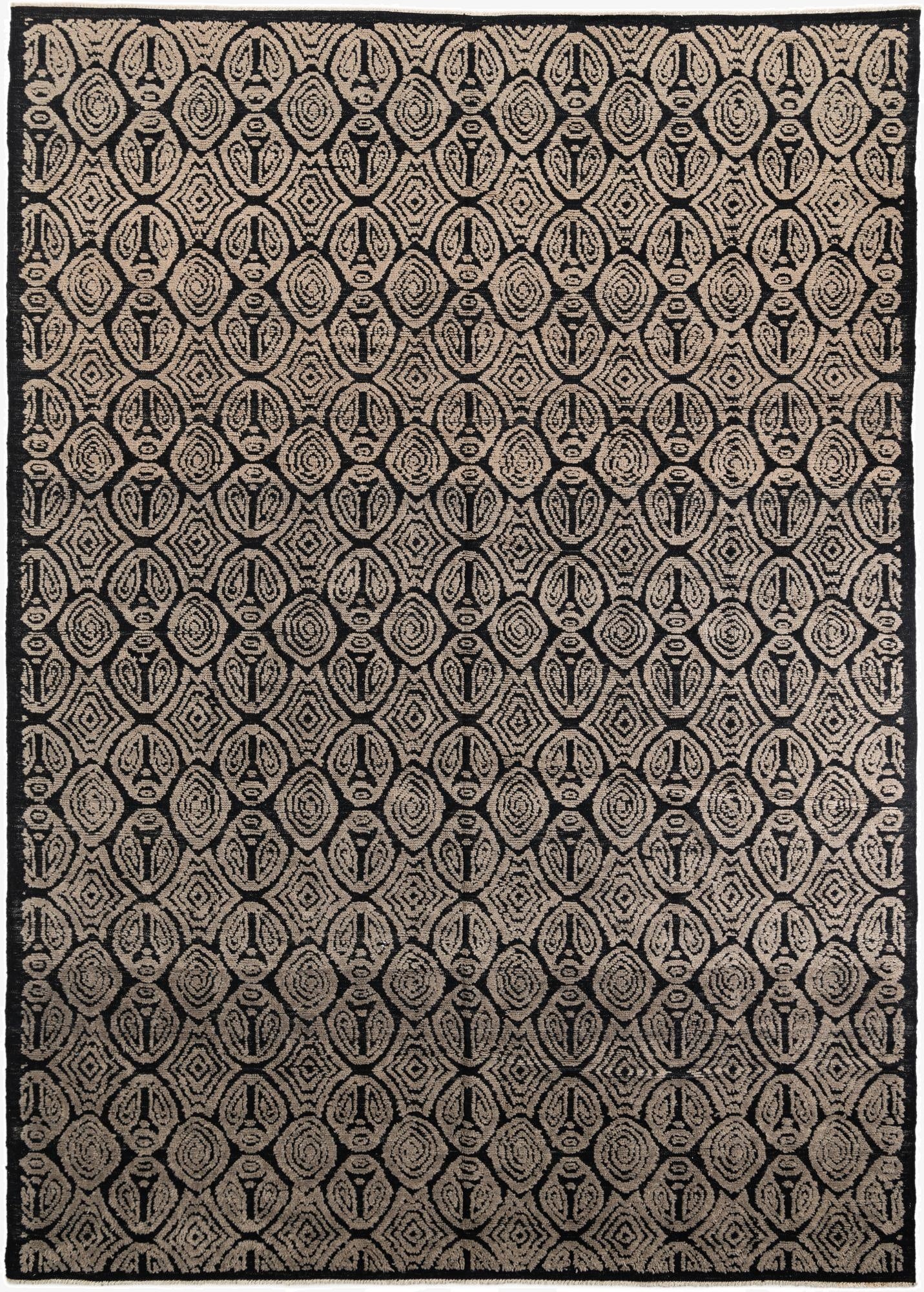  10' x 14'  Hand Knotted Moroccan Wool Rug