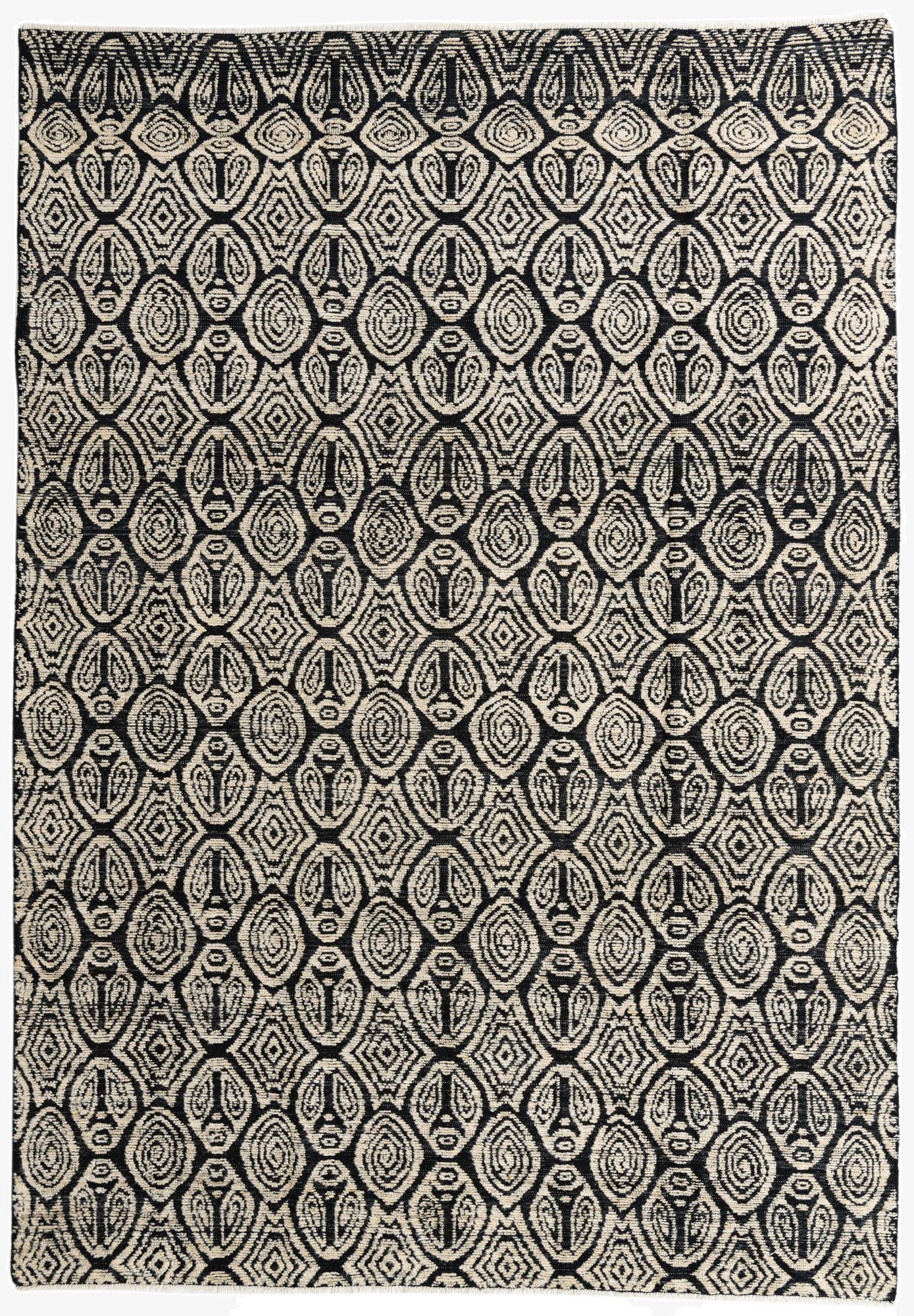  8' 10 x 12' 6  Hand Knotted Moroccan Wool Rug
