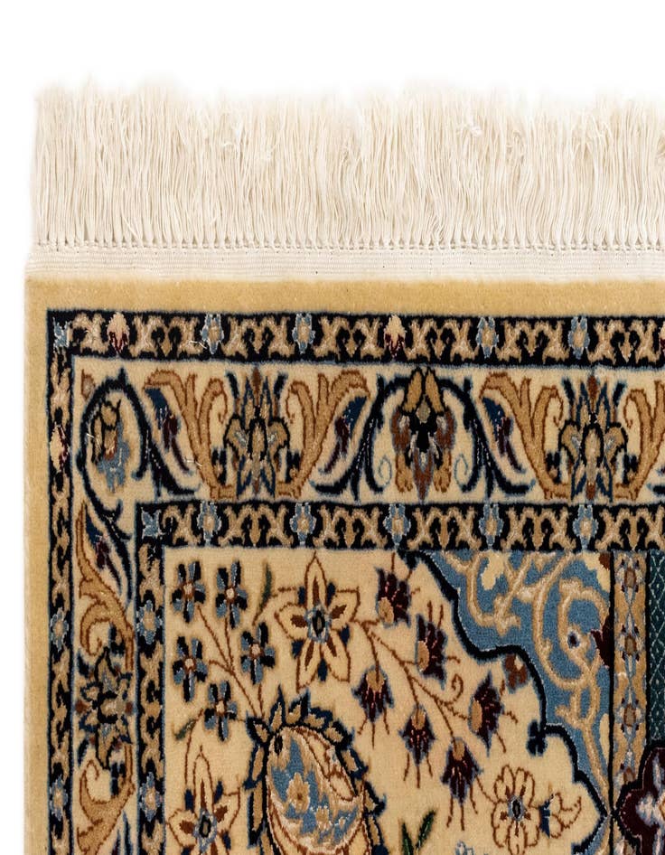 Detail image of  6' 7 x 10' 2 Nain Rug