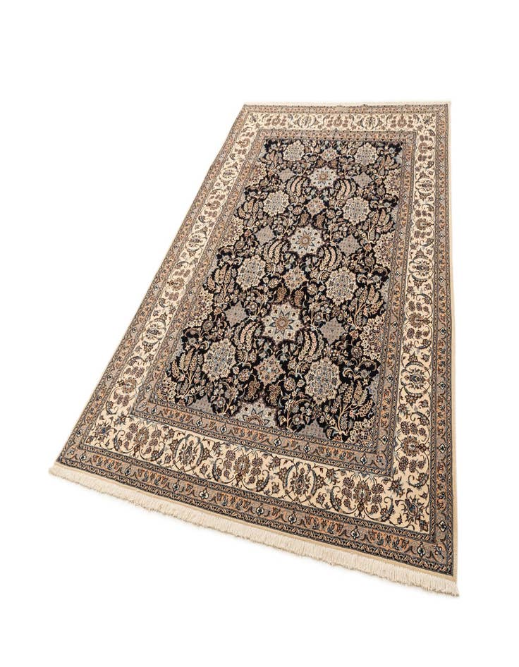 Detail image of  7' x 10' 3  Hand Knotted Nain Rug