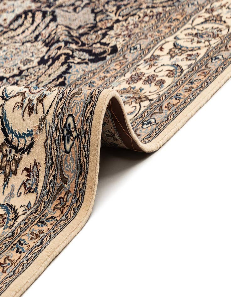 Detail image of  7' x 10' 3  Hand Knotted Nain Rug