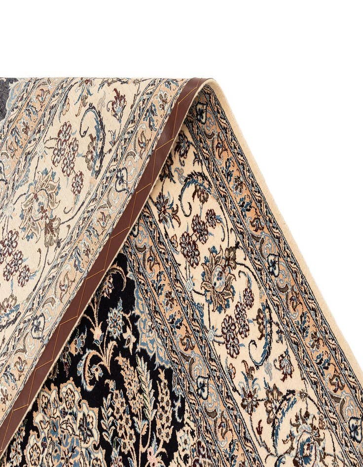 Detail image of  7' x 10' 3  Hand Knotted Nain Rug