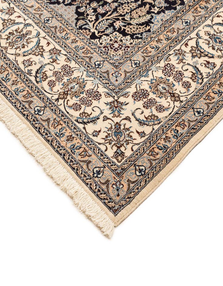 Detail image of  7' x 10' 3  Hand Knotted Nain Rug