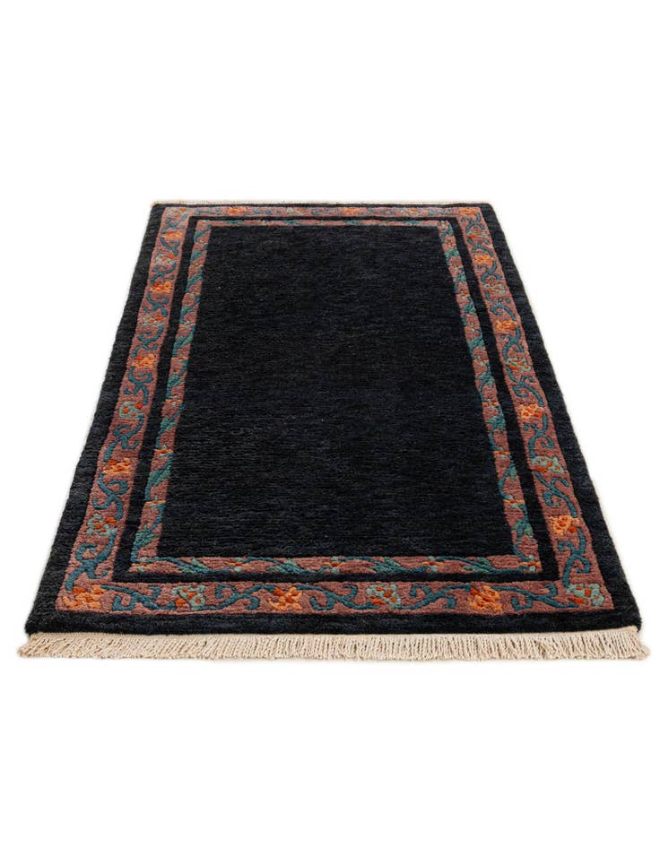 Detail image of  2' 7 x 4' 8  Hand Knotted Nepal Wool Rug