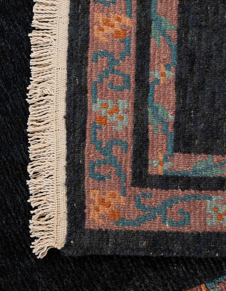 Detail image of  2' 7 x 4' 8  Hand Knotted Nepal Wool Rug