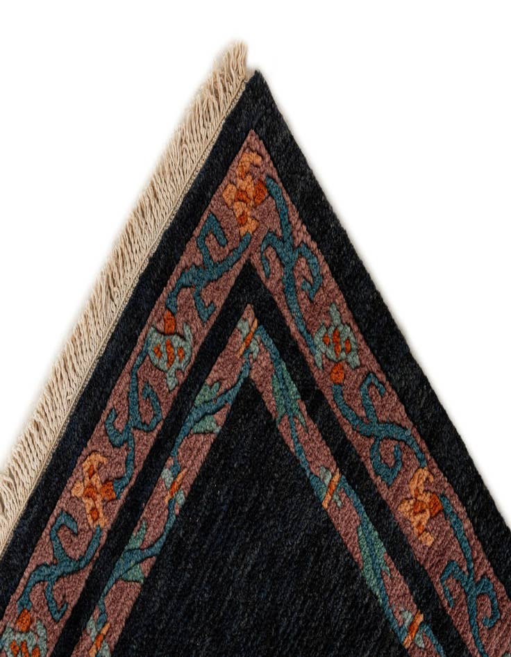 Detail image of  2' 7 x 4' 8  Hand Knotted Nepal Wool Rug