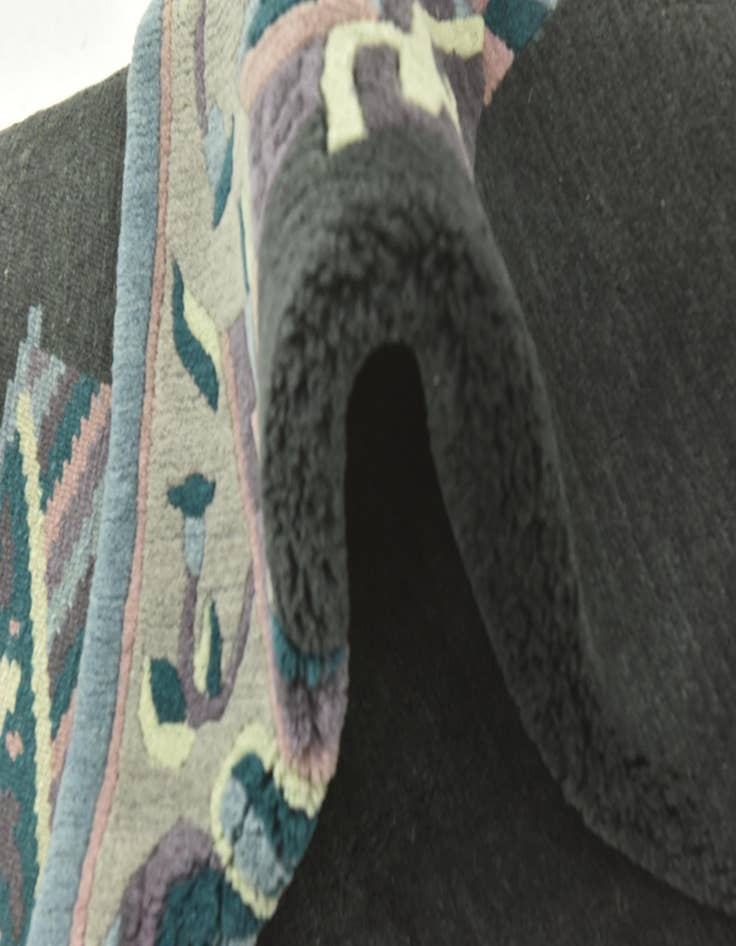 Detail image of  5' 7 x 8' 1  Hand Knotted Nepal Wool Rug