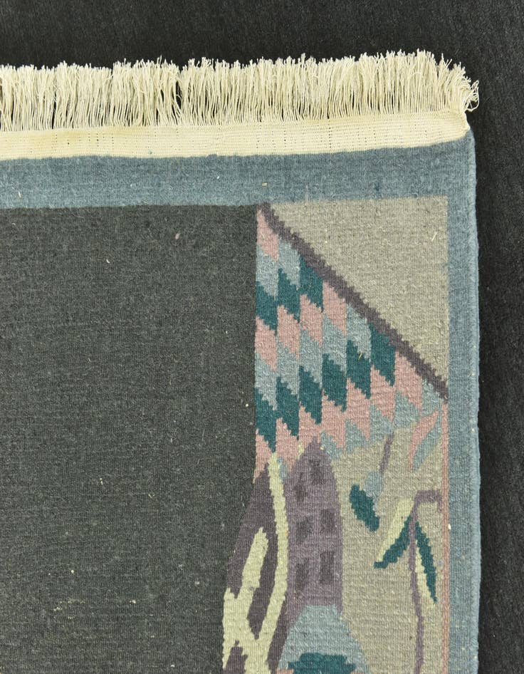 Detail image of  5' 7 x 8' 1  Hand Knotted Nepal Wool Rug