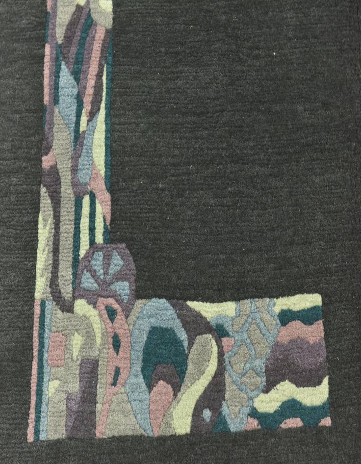 Detail image of  5' 7 x 8' 1  Hand Knotted Nepal Wool Rug