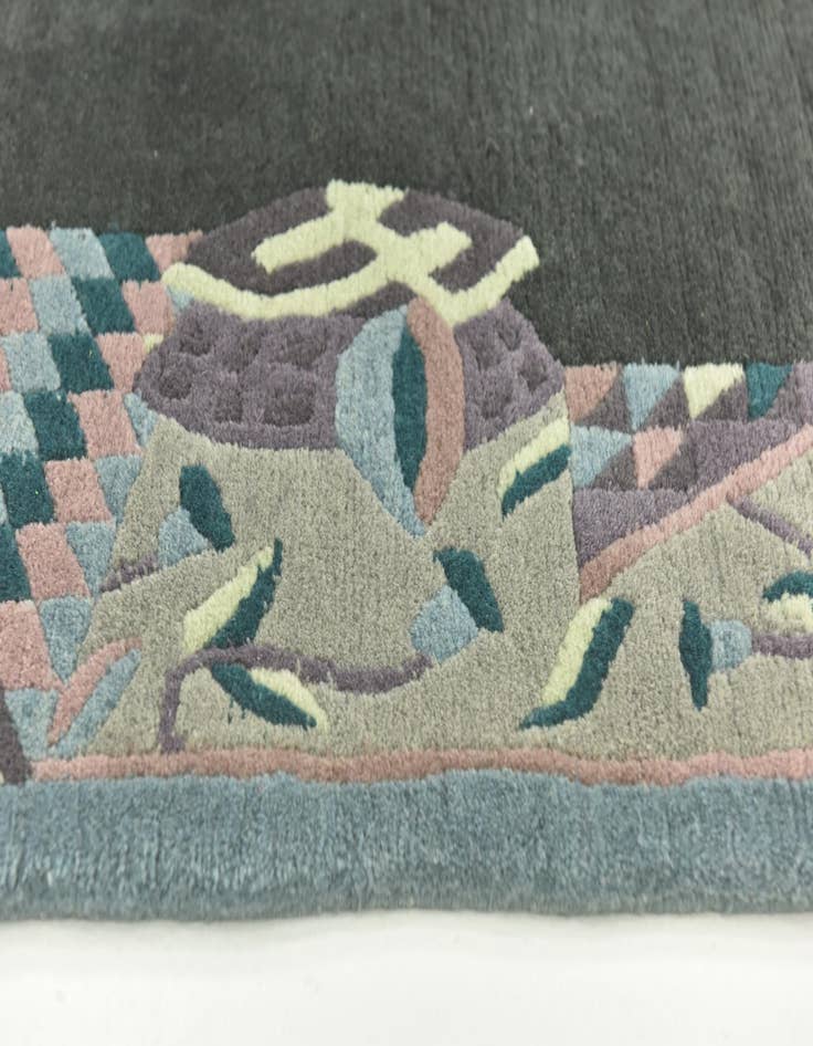 Detail image of  5' 7 x 8' 1  Hand Knotted Nepal Wool Rug