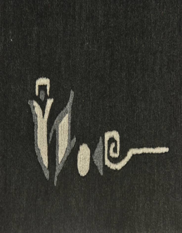 Detail image of 5' 7 x 7' 6 Hand Knotted Nepal Wool Rug