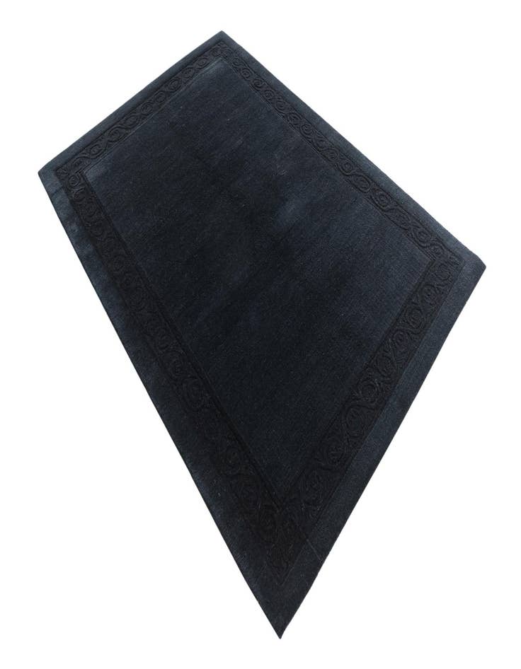 Detail image of  4' 8 x 6' 8  Hand Knotted Nepal Wool Rug