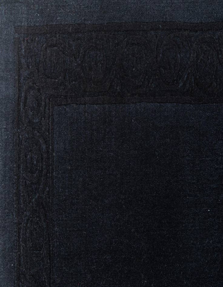 Detail image of  4' 8 x 6' 8  Hand Knotted Nepal Wool Rug