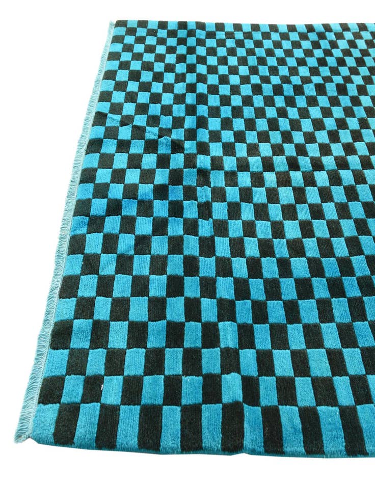 Detail image of  3' 1 x 5' 8  Hand Knotted Nepal Wool Rug