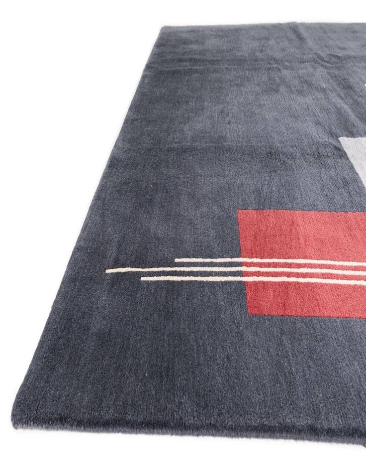 Detail image of  8' 2 x 11' 6  Hand Knotted Nepal Wool Rug