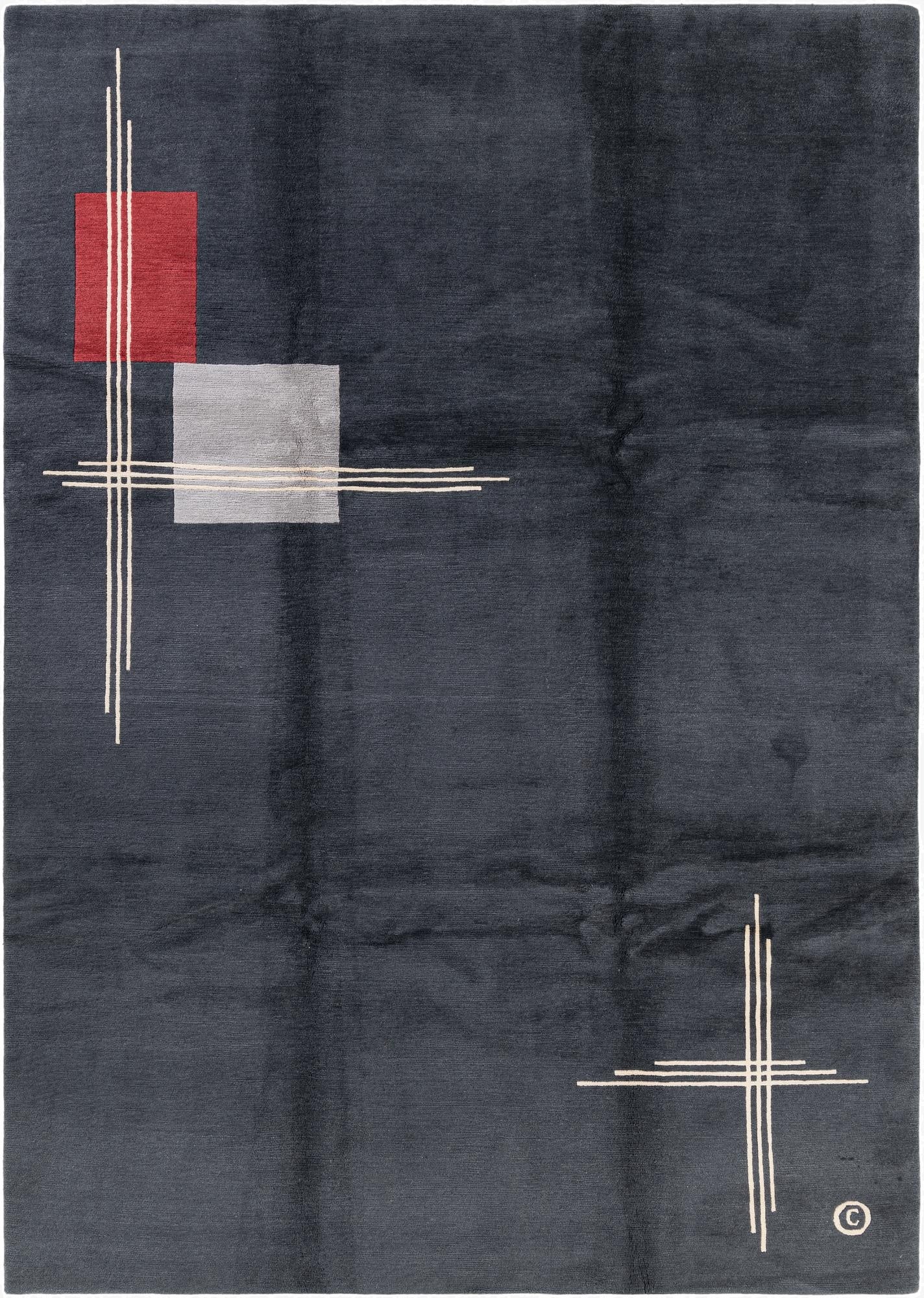  8' 2 x 11' 6  Hand Knotted Nepal Wool Rug