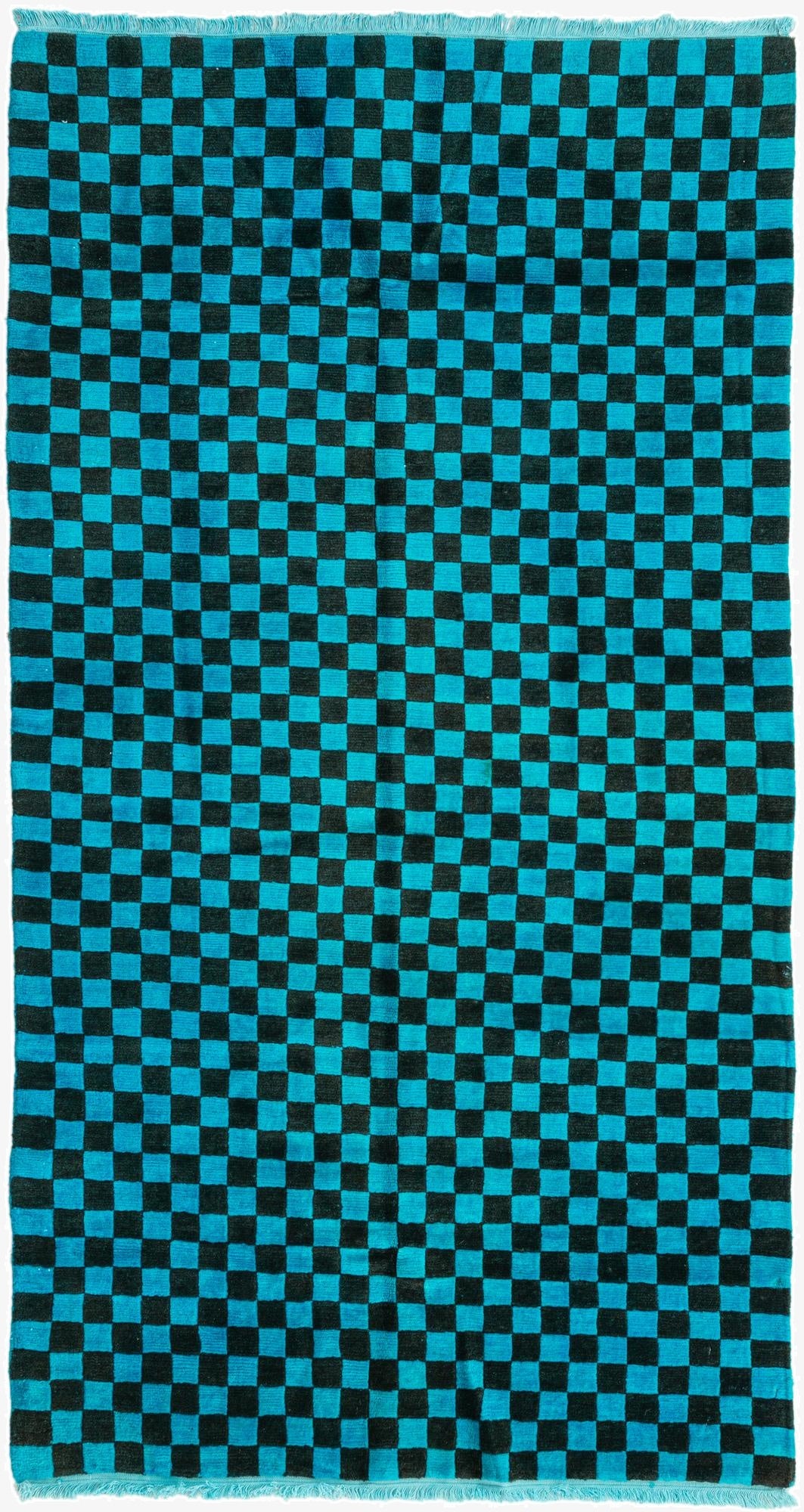  3' 1 x 5' 8  Hand Knotted Nepal Wool Rug