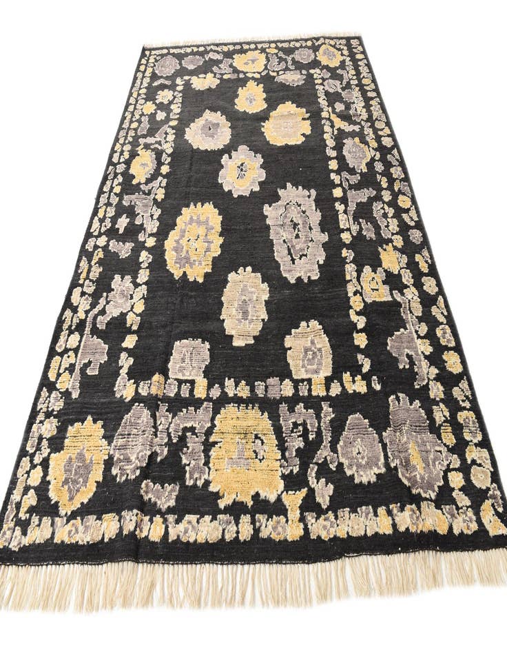 Detail image of  7' 10 x 10' 2  Hand Knotted Oushak Wool Rug