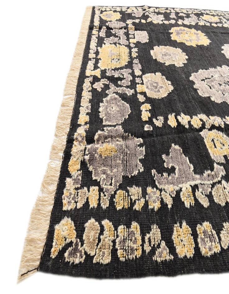 Detail image of  7' 10 x 10' 2  Hand Knotted Oushak Wool Rug