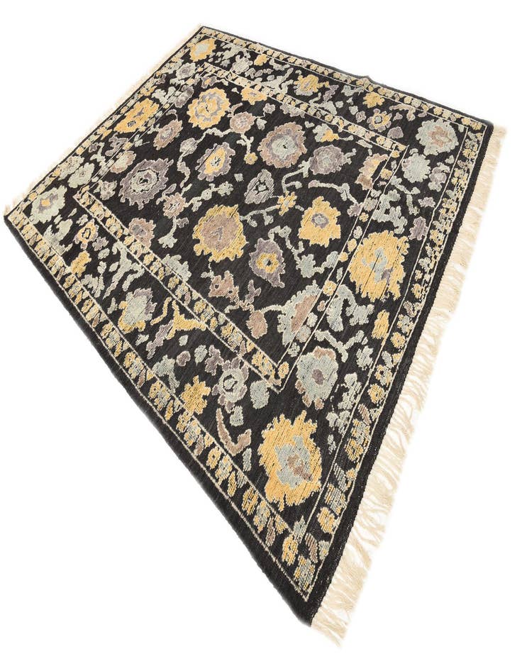 Detail image of  8' 2 x 10' 8  Hand Knotted Oushak Wool Rug