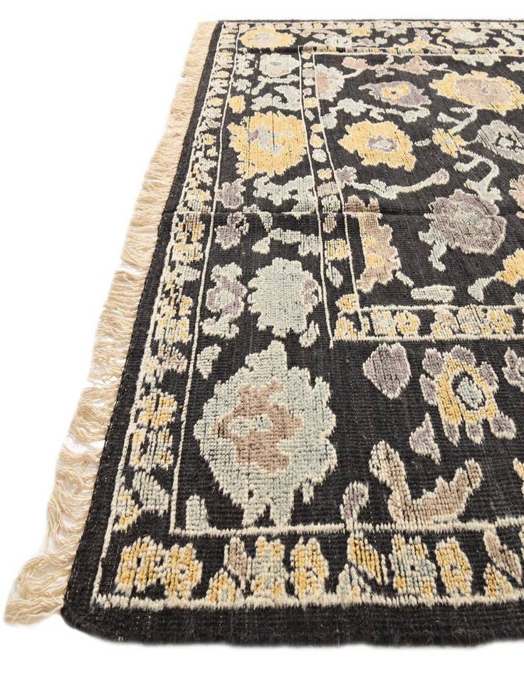 Detail image of  8' 2 x 10' 8  Hand Knotted Oushak Wool Rug