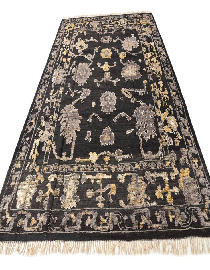 Detail image of  9' 2 x 12' 3  Hand Knotted Oushak Wool Rug