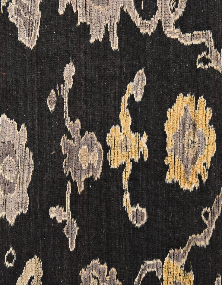 Detail image of  9' 2 x 12' 3  Hand Knotted Oushak Wool Rug